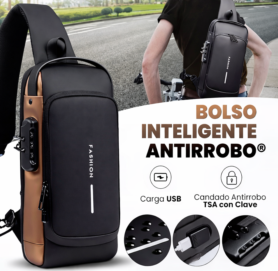 Mochila Antirrobo Impermeable Con Usb