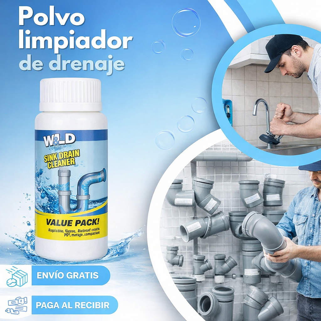 DESTAPA CAÑOS TORNADO - OFERTA 2X1