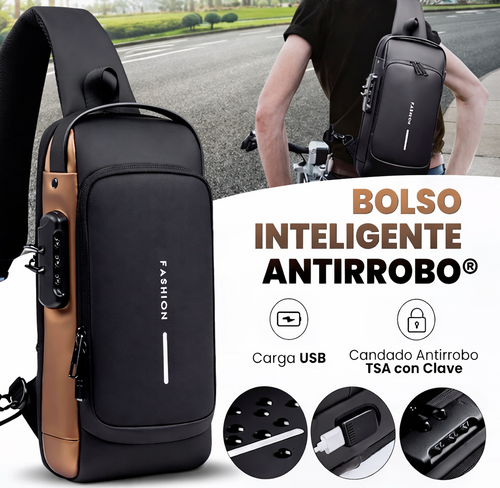 Mochila Antirrobo Impermeable Con Usb
